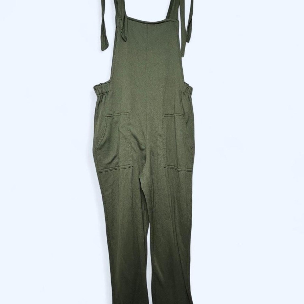 Gorpcore granolagirl green overalls jumpsuit by Vanilla Star Girls XL